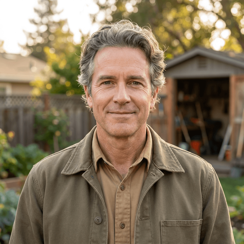 Gato tabby descansando con pelaje acicalado